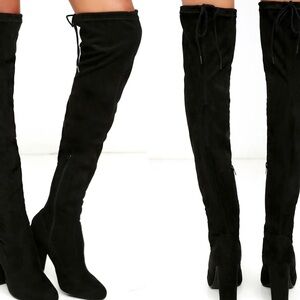 Lulu's Black So Much Yes Boots